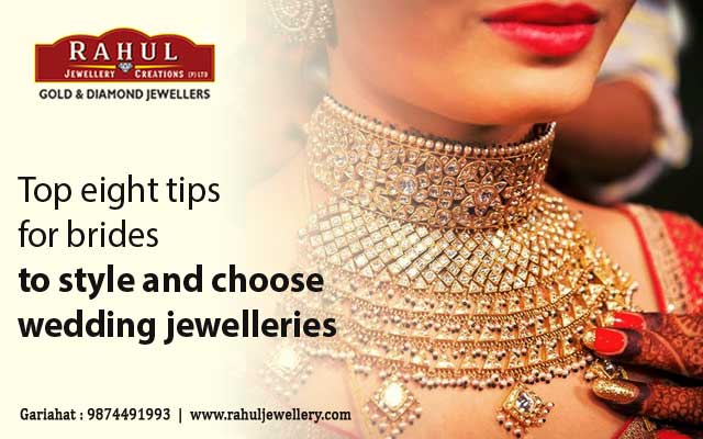Top eight tips for brides to style and choose wedding jewelleries