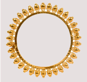 Manikarnika Floral Rawa Bangle