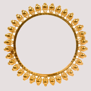 Manikarnika Floral Rawa Bangle