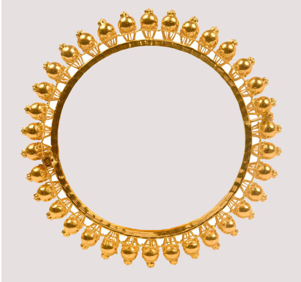 Manikarnika Floral Rawa Bangle
